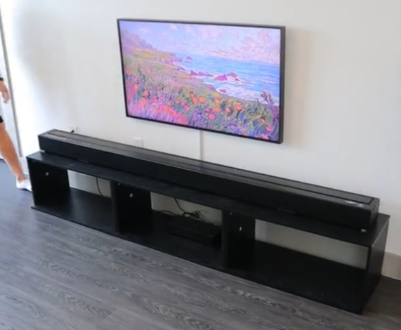 Tela Projetor de TV Retrátil 4K/8K UHD